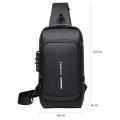 Men Anti-theft Crossbody Bag. 