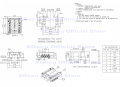 QFN8 /WSON8/MLF8/MLP8/DFN8 TO DIP8 universal two-in-one socket/adapter for both 6*5MM and 8*6MM chips SMT BIOS flash socket minghao. 