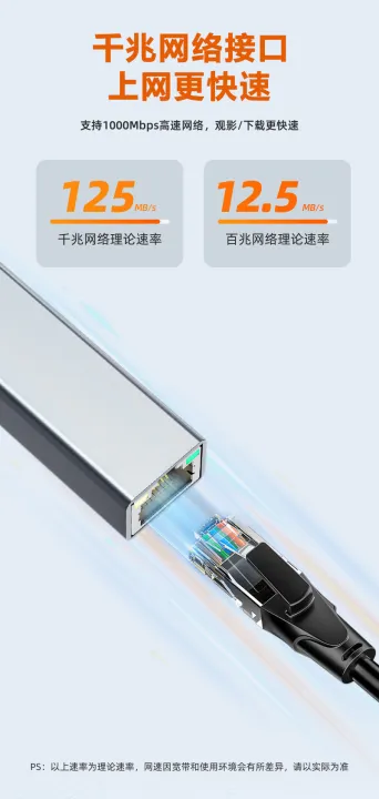 USB%20Network%20card%20%20adapter%20to%20100M%20Gigabit%20network%20port%20HUB%20wired%20Ethernet%20external%20driver-free%20USB%20network%20card%20network%20conversion%20-%20Image%206