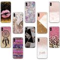 Not Glitter Marble Cover For Tecno Pova Neo 2 3 4 Spark 8C 10C 10 9 9T Go Phantom X2 X Camon 15 18 P 19 Pop 6 7 Pro Phone Case.