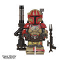 Ready Stock Wm6094 Heavy Infantry Mandalorian Star Wars Minifigures Building Blocks Assembled Kids Toys. 
