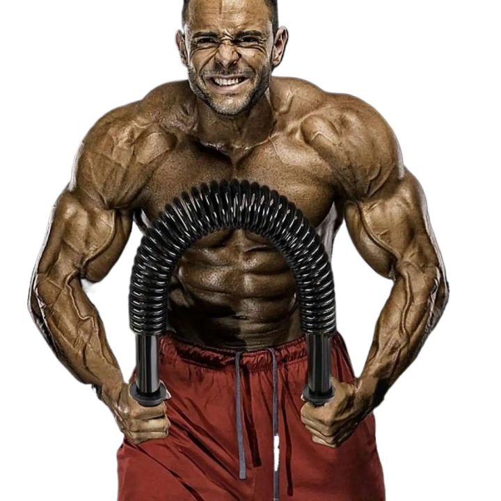 Arm And Upper Body Workout Power Twister 50kg, Exercise Spring Bar