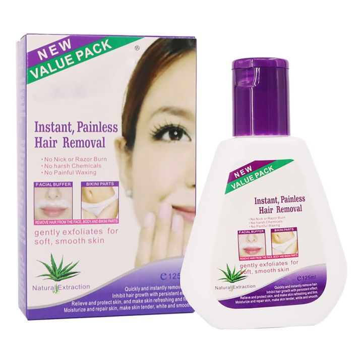 Ofanyia%20Natural%20Aloe%20Vera%20Facial%20Hair%20Removal%20Cream%20Instant%20Painless%20Depilatory%20Cream%20Hair%20Removal%20-125ml%20-%20Image%203