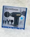 portable mini massager deep tissue Therapy Rechargeable Mini Gun Massager Body massage, Electric Vibration Body muscle massager Fascial Gun & Recovery device for male and female. 