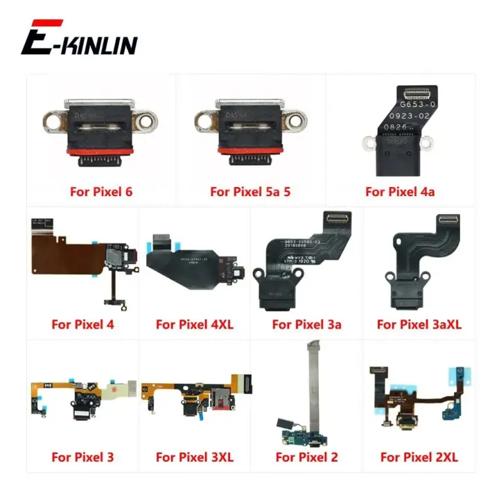 USB Charging Port Dock Plug Connector Charger Flex Cable For Google Pixel  3a XL 4a 5a Pro 6a 4XL 3XL 3aXL 2XL