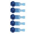 120Pcs T Tap Electrical Connectors Self Stripping Quick Splice Wire Terminals. 