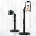 Stands For Smartphone Round Base L7 Retractable Multifactional Heavy Duty Mobile Holder Stand For Live Streaming Video Blogs Or Online Classes - Phone Stand. 