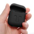 AIRPOD + COVER FOR APPLE AIRPODS [BLACK]. 