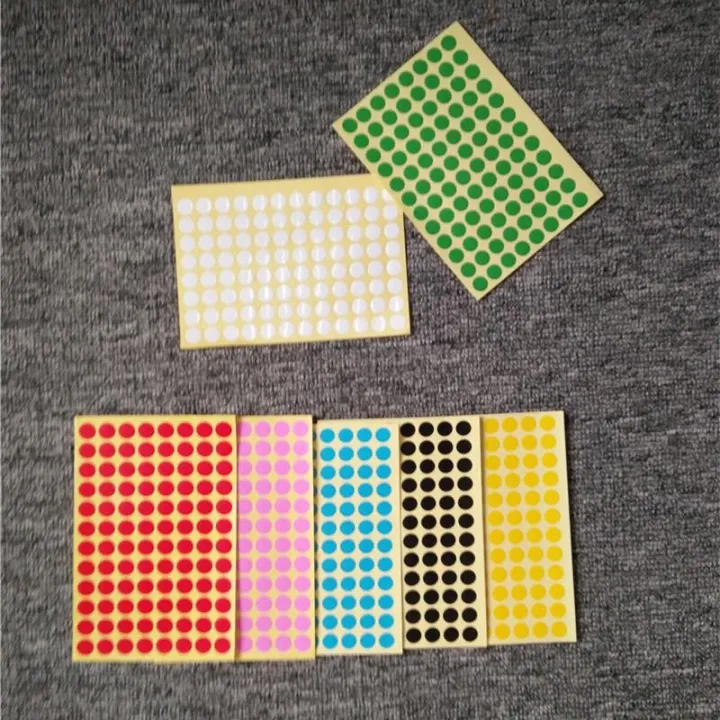 1PC%20Sheet%2010mm%20Round%20Stickers%20Sticky%20Dots%20Colored%20Circle%20Labels%20-%20Image%202