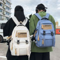 School bag for girls large capacity junior high school students junior high school students korean version of the cool backpack for boys, high school students, college students, backpacks.