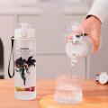 560ml Dragon Ball Water Bottle Son Goku Saiyan Large Capacity Portable Outdoor Sports Childrens Drinking Water Cup Holiday Gifts. 