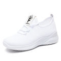 Shoes women's 2024 spring new foreign trade women's shoes flying woven mesh running shoes shoes soft soles casual sneakers women. 