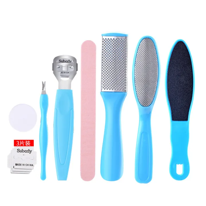 Foot%20File%20Pedicure%20Kit%20Callus%20Remover%20Stainless%20Steel%20Pedicure%20Rasp%20Tools%20Feet%20Exfoliating%20Scrubber%208-Pcs/Set%20-%20Image%204