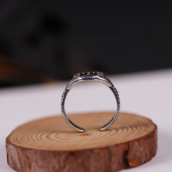 Adjustable%20Creative%20Watch%20Finger%20Ring%20Set%20C1%20Versatile%20Personality%20Autumn%20Retro%20Angti%20Daily%20Life%20Jewelry%20Birthday%20Wedding%20Engagement%20Bridal%20Party%20Unique%20Gift%20for%20Men%20Women%20Silver%20Color%20-%20Image%204