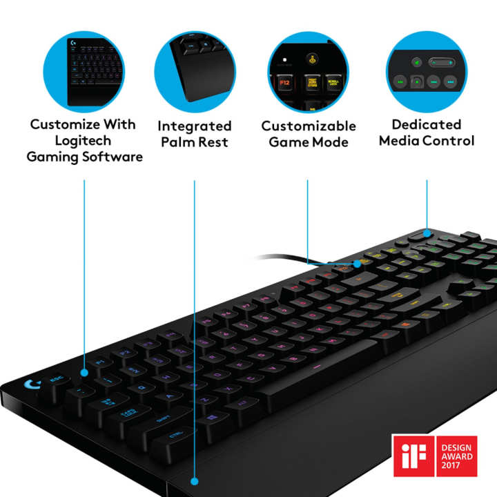 Logitech%20G213%20Prodigy%20Gaming%20Keyboard,%20RGB%20Backlit,%20Black%20-%20Image%205