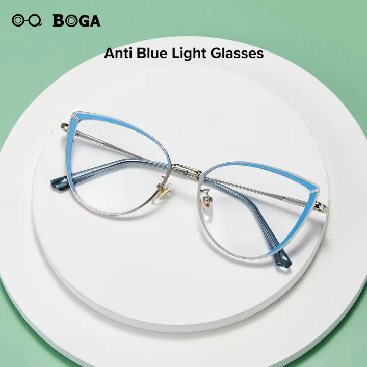 OQ%20BOGA%207%20Colors%20Unisex%20Anti%20Blue%20Light%20Radiation%20Computer%20Glasses%20Women%20Men%20Eye%20Protection%20Fashion%20Cat%20Eye%20Frame%20Eyewear%20-%20Image%202