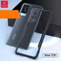 Xundd For Vivo Y51 2020 / Vivo Y53S 4G / Vivo Y31 Shockproof Anti-drop Shell TPU & PC Back Transparent Cover Bumper Phone Case.