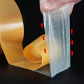 Strong Fixation Of Double Sided Cloth Base Tape Translucent Mesh Waterproof Super Traceless High Viscosity Carpet Adhesive. 