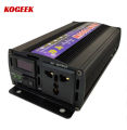 KOGEEK Pure Sine Wave Inverter 12V-220V 1000W Power Voltage  Converter Solar Car Inverters With LED Dis. 