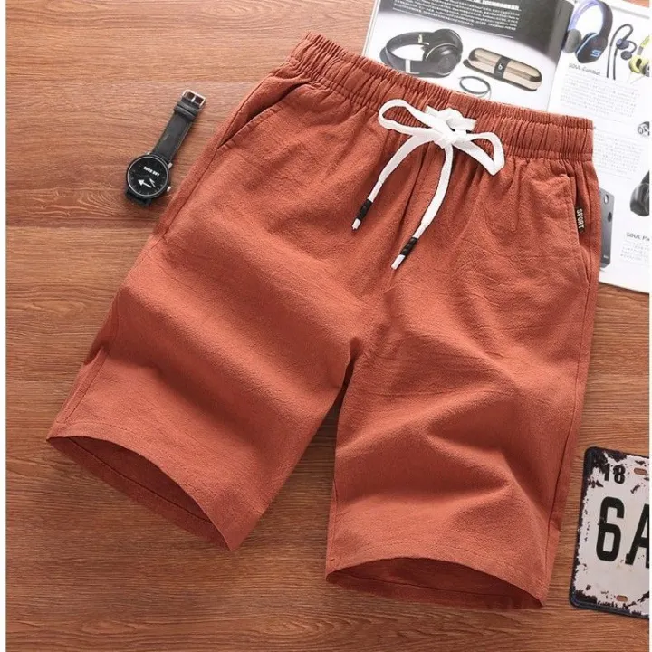 Cotton%20Linen%20Shorts%20Men's%20Korean%20Shorts%20Men's%20Summer%20Leisure%20Fifth%20Pants%20Men's%20Loose%20plus%20Size%20Beach%20Pants%20Summer%20-%20Image%205