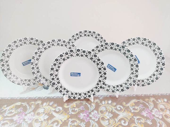 Sada%20Kalo%20Melamine%20Half%20Plate%206%20Pcs%20Set%20(8%20Inch).%20Flat%20Breakfast%20Half%20Plate,%20Dinner%20Deep%20Plate,%20Everyday%20Use%20Rice%20Dinner%20Plate.Dishwasher%20Save.Microwave%20oven%20save.%20-%20Image%206