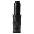HAYEAR 180X Microscope C-Mount Lens, Adjustable Monocular Zoom Industry Optical Lens. 