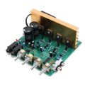 200W 2.0 Audio Power Amplifier Board HIFI Stereo Amplification Digital Reverb Microphone Amplifier Tone Board. 