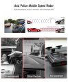 SG565 Car Anti Radar Detector With Signature English and Russian Voice Alert Car Alarm.