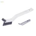 Bathroom Crevice Brush Groove Cleaning Tools Corner Cleaning Brush for Home Shower. 