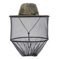Yfashion Sunshade  Hat With Detachable Mosquito Net Multi-functional  Uv Protection Hat For Outdoor Fishing. 