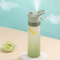 700ml Spray Water Bottle Large Capacity Portable Outdoor Sport Fashion Cute Drinking Plastic Bottles BPA Free Eco-Friendly.