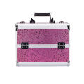 Nail toolkit, makeup case, portable large-capacity eyelash embroidery toolbox, makeup artist and makeup storage box. 