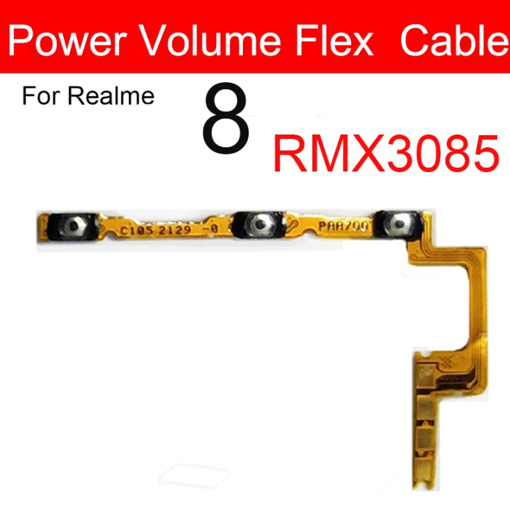 Realme%207%208%208S%204G%205G%208%20Pro%208i%209i%20Power%20on%20/%20off%20Switch%20Button%20Side%20Volume%20Up%20Down%20Buttons%20Flex%20Cable%20Replacement%20Part%20-%20Image%206