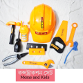 Construction Tools for Kids_Builder Role Play Toy_Mason-Carpenter Toy Set. 
