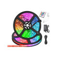 High Quality SMD 2835 DC 12V LED Strip Light with Remote 5 Meters RGB Color Special Lights for Ceiling Decoration. 