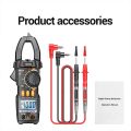 True RMS Digital Clamp Meter Automatic Range NCV Diode Multimeter 4000 Counts Professional Ammeter Voltage Tester (No Battery). 