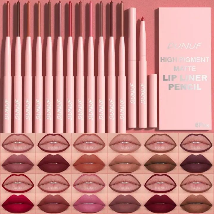 DUNUF%20Lip%20Liner%20Pencil%206%20pcs%20set%20-%20Image%202