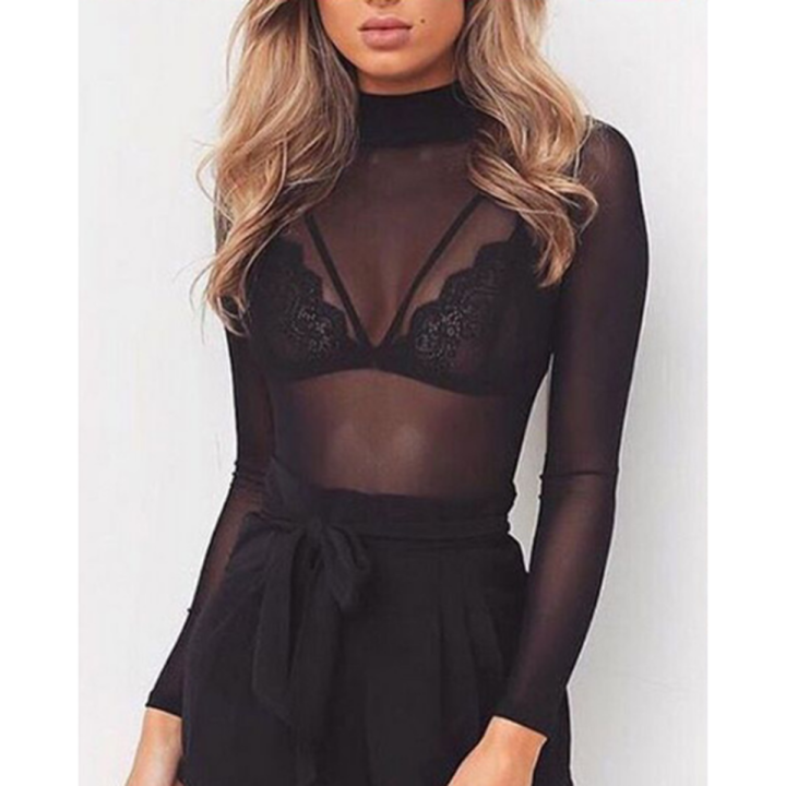 Women%20Sexy%20Long%20Sleeve%20Mesh%20See-through%20Top%20Fashion%20Solid%20Color%20Tops%20for%20Party%20Club%20-%20Image%205