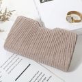 Stylish Premium dinner Party Bag Light Luxury Stripe Clutch bag Metal chain shoulder bag Simple underarm Party Evening dress bag.