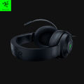 Razer Kraken V3 X Wired Gaming Headset 7.1 Surround Sound Headset with TRIFORCE 40mm Driver Unit HYPERCLEAR Cardioid Microphone.