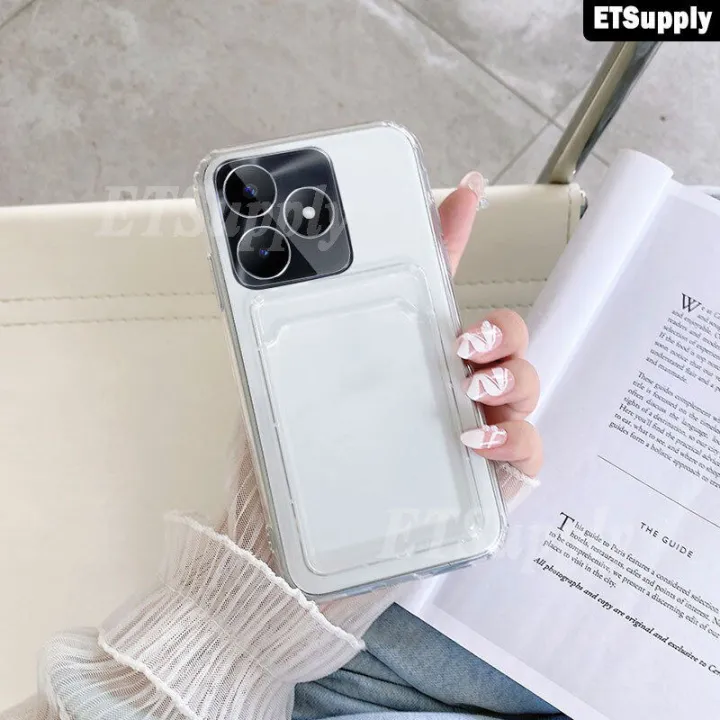 Wallet%20Phone%20Case%20for%20Realme%20Note%2050%20Liquid%20Silicone%20Protection%20Soft%20Shell%20Transparnet%20Cover%20for%20Realme%20Note%2050%20Card%20Case%20Convenient%20-%20Image%202