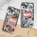 Marvel superhero cartoon Phone Case for Apple iPhone 13 1relax2 Mini 8 Plus XS X 7 14 Pro Max 11 Pro SE 15 Pro XR Cover. 