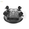 Pot with Wheels Flower Pot Mover Trolley Planter Trolley Rolling Plant Stand for Vase Garden. 