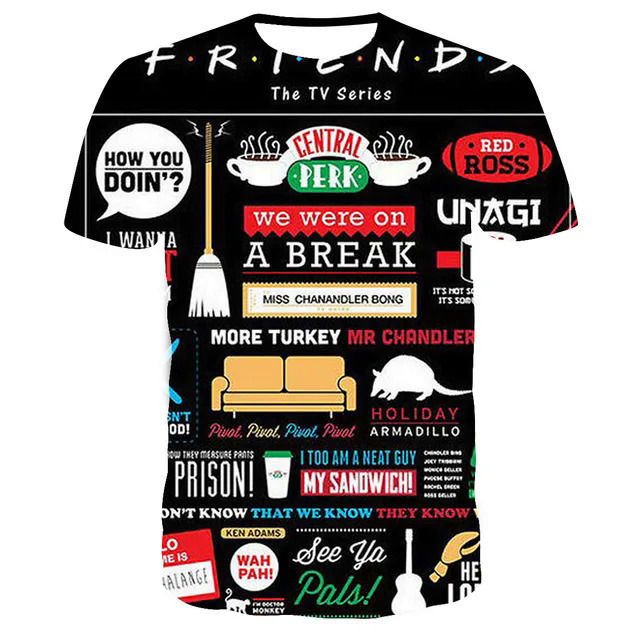 Friends%20Tv%20Show%20Tshirt%20Men%20Women%20T-shirts%20Tops%20Femme%20Clothes%20Female%20T-shirt%20Harajuku%20Summer%20Children%20Girls%20Streetwear%20T-shirts%20-%20Image%204
