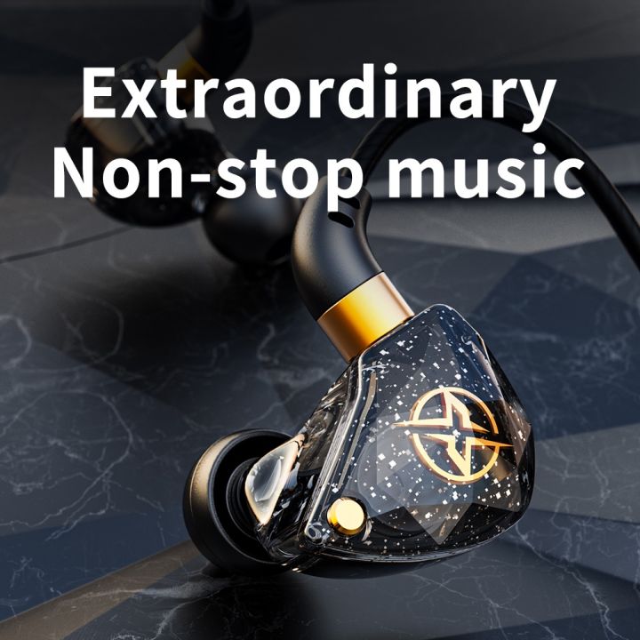 SPRISE%20New%20X6%20Deep%20Bass%20Dynamic%20In-Ear%20Earphones%20With%20Mic%20Stereo%20Wired%20Ear%20Monitor%20Earpiece%20Headset%203.5mm%20Headset%20-%20Image%202