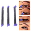 3 Size Stamps Eyeliner Tool Beauty Makeup Brush New Wing Style Kitten Large Easy To Cat Eye Women Cosmetic. 