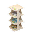 Simple children's special shoe rack, multi-layer girl's baby shoe rack, narrow storage rack at home door, mini shoe cabinet. 