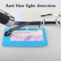 Rimless Reading Anti Blue Light Glasses Women Men Square Frameless Retro Clear Lens Presbyopic Reading Glasses for Women.