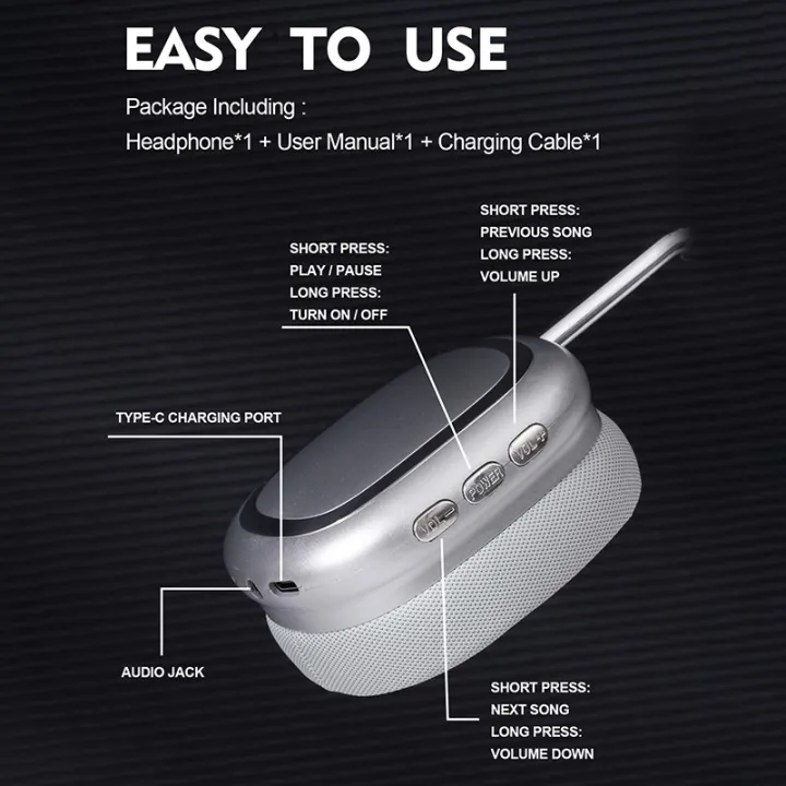 TOHAYIE%20Head%20Mounted%20Wireless%20Bluetooth%205.3%20Headphones%20HD%20Mic%20Noise%20Canceling%20HiFi%20Sound%20Quality%20Foldable%20Gaming%20Music%20Headset%20Support%20Wired%20Mode%20-%20Image%206