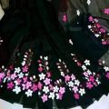 Stylish & fashionable New Matching best/Coupple Dress/For Men & Women / Saree & Panjabi/ (Combo Set)). 